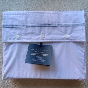 Ralph Lauren Palmer Organic Cotton Queen Flat Sheet NWT